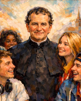 São João Bosco e os jovens