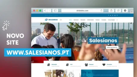 Novo site dos Salesianos de Portugal