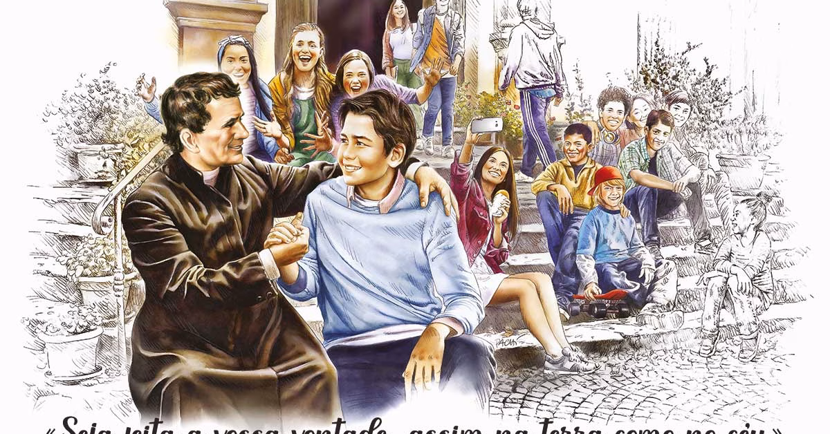 Cartaz do Lema do Reitor-Mor para 2020