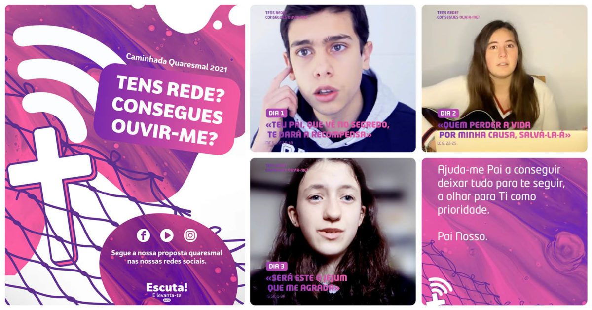 Caminhada quaresmal em vídeo