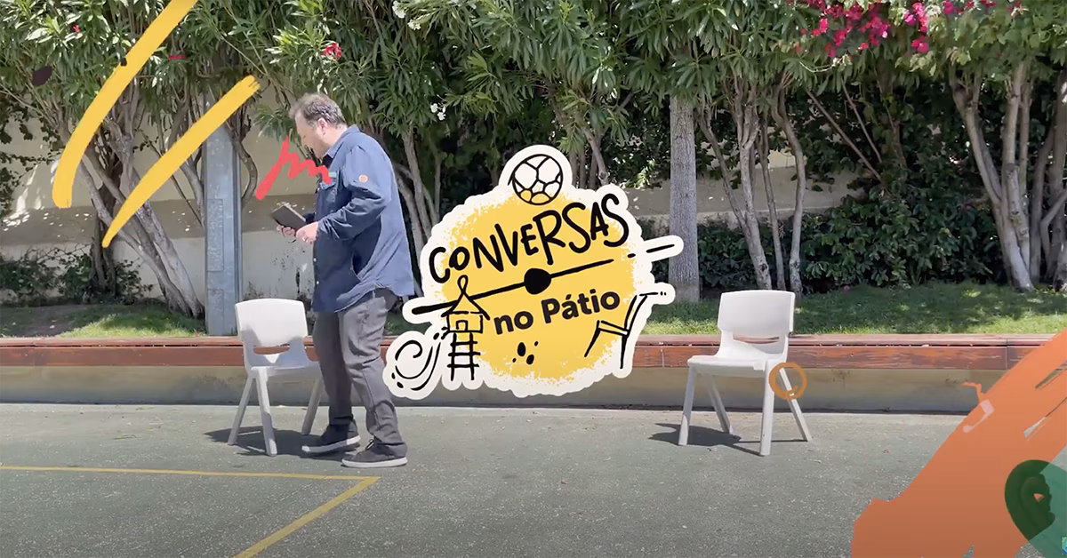 Conversas no Pátio é um programa de entrevistas da Pastoral Juvenil Salesiana onde os convidados explicam como perspetivam a JMJ Lisboa 2023.