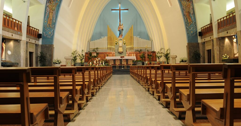 A igreja de Maria Auxiliadora em Lisboa