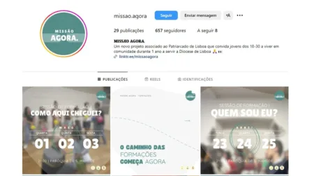 Missão Agora Instagram