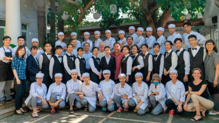 Escola de hotelaria no Vietname