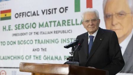 Gana: Presidente italiano visita Centro Dom Bosco de Ashaiman