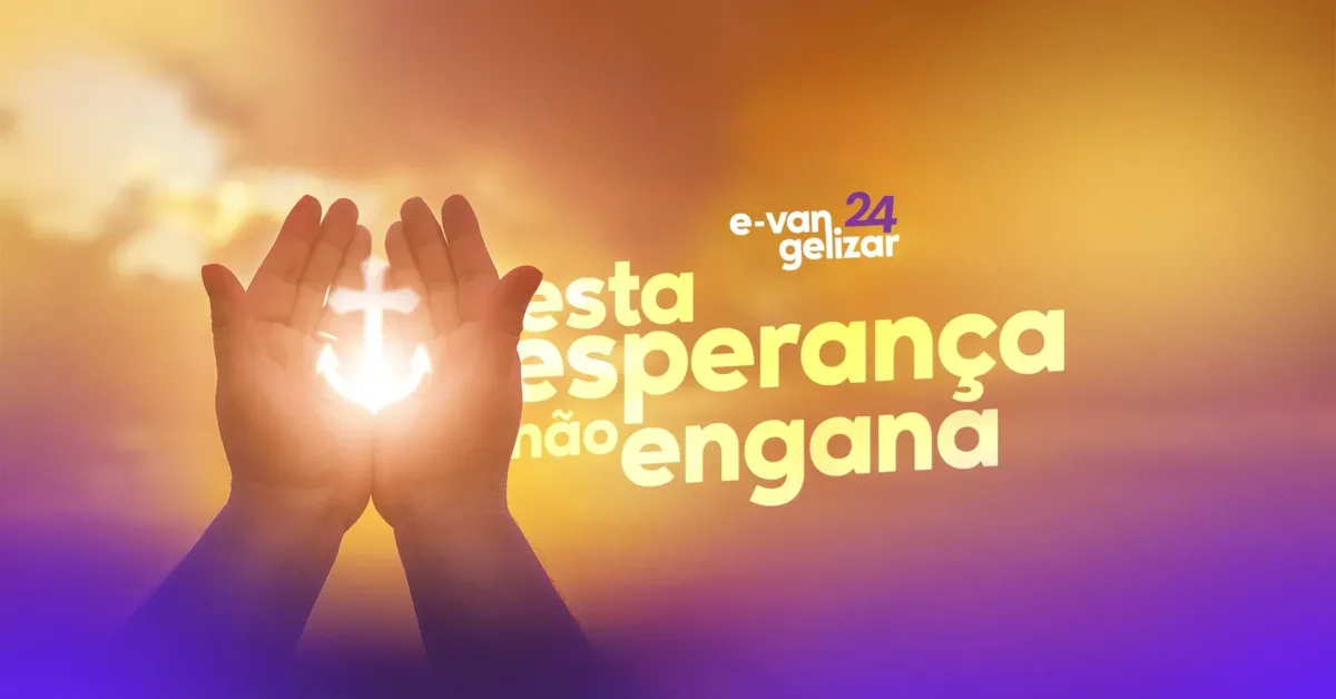 Cartaz do E-vangelizar 2024