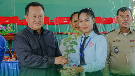 Don Bosco Green Alliance Camboja: Lançado programa “Five Thousand Trees”