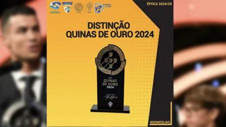 Juventude Atlântico Clube dos Salesianos do Funchal recebe Prémio Quinas de Ouro 2024 Foto © Federação Portuguesa de Futebol