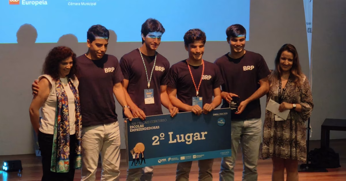 Alunos do Estoril conquistam os primeiros lugares em concurso de empreendedorismo