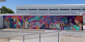 Salesianos de Évora inauguram mural na Festa da Família
