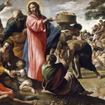 O milagre dos pães e dos peixes de Giovanni Lanfranco (1624-1625)