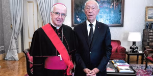 D. Ivo Scapolo condecorado com a Grã-Cruz da Ordem Militar de Cristo