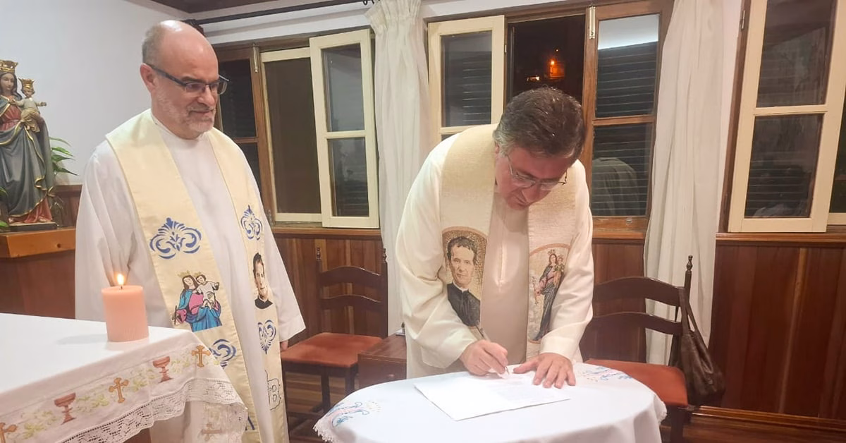 Tomada de posse do Diretor dos Salesianos de Cabo Verde