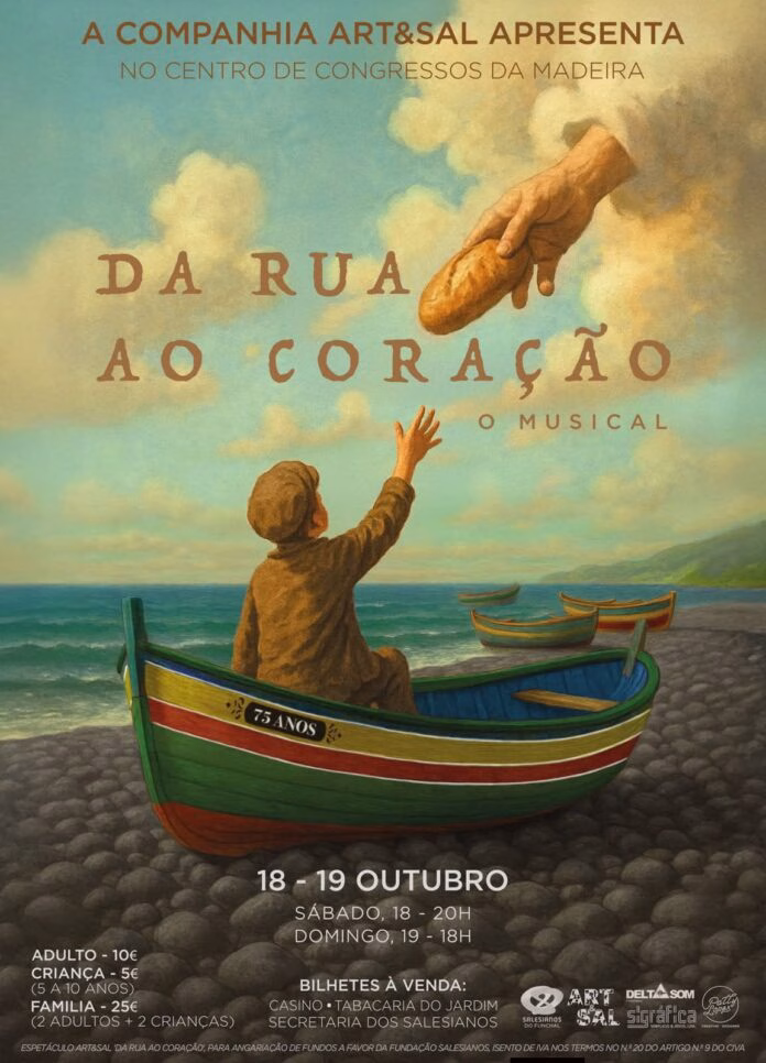 Companhia Art&Sal dos Salesianos do Funchal apresenta “Da Rua ao Coração”
