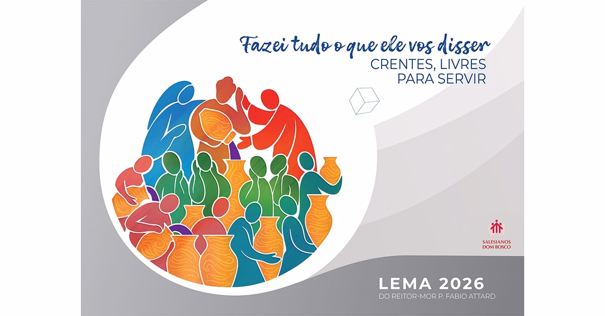 Apresentado cartaz do Lema do Reitor-Mor para 2026