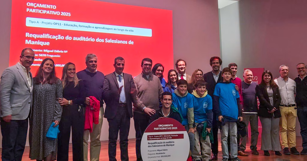 Salesianos de Manique e Escuteiros de Manique entre os 26 projetos apoiados pelo Orçamento Participativo de Cascais