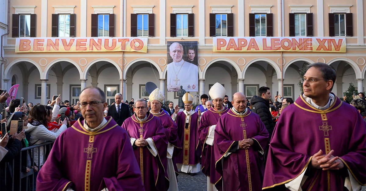 Papa Leão XIV visitou a Basílica do Sacro Cuore e celebrou a Eucaristia
