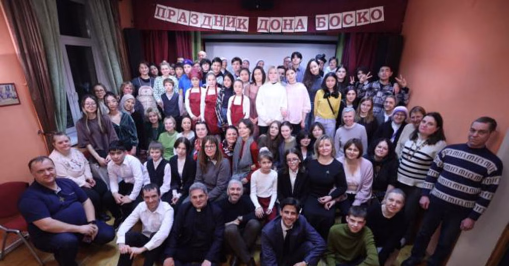 Celebrações em honra de Dom Bosco Moscovo