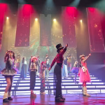 Musical Saltimbanco apresentado no Teatro Garcia de Resende