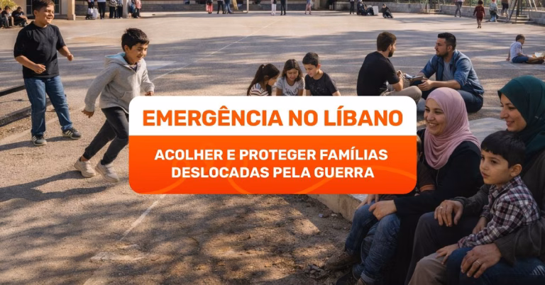 Líbano: Campanha da Missão Dom Bosco apoia famílias deslocadas pela guerra no Médio Oriente