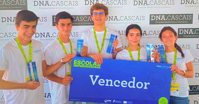Alunos dos Salesianos do Estoril recebem 1.º Prémio no Concurso Escolas Empreendedoras DNA Cascais
