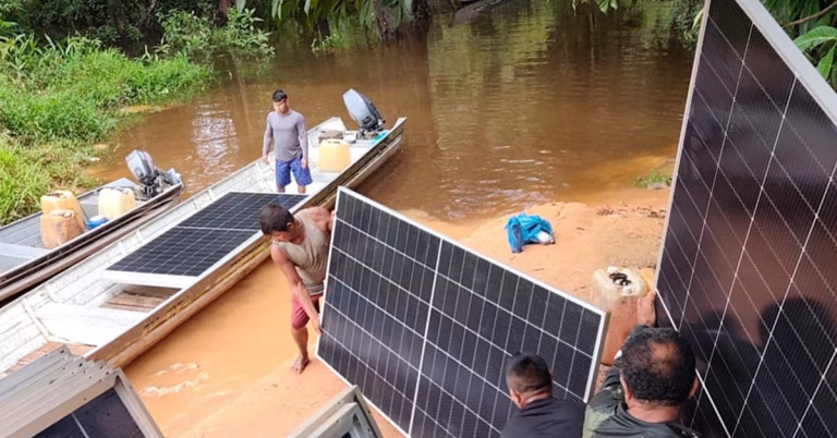 Movimento Laudato si’, Amazónia: Energia solar para a missão entre o povo Yanomami
