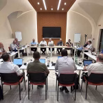 Provincial em encontros de formação, programação e avaliação
