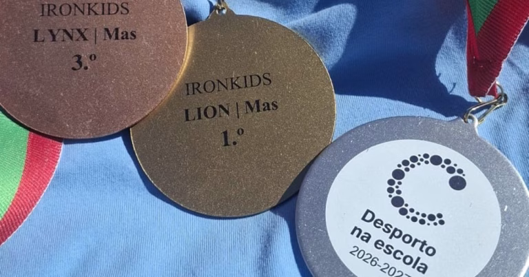 Salesianos do Estoril conquistam três lugares no pódio no Ironkids 